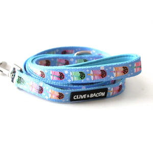 Bobalicious Padded Dog Leash - Clive and Bacon