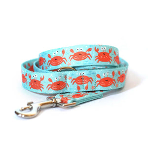 Clawsome Crab Dog Leash | Aqua - Clive and Bacon