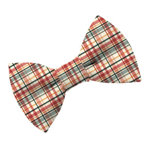 Floral Plaid Bow Tie - Clive and Bacon