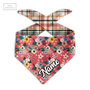 Ruby Floral Dog Bandana - Clive and Bacon