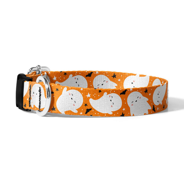 Spooky Ghosts Dog Collar