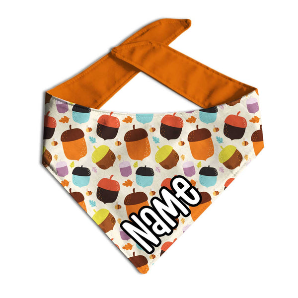 Acorn Dog Dog Bandana - Clive and Bacon