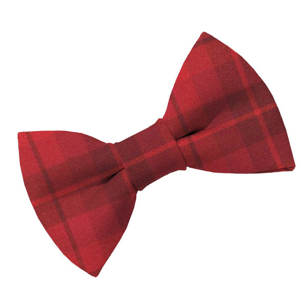 Apple Cider Flannel Bow Tie - Clive and Bacon