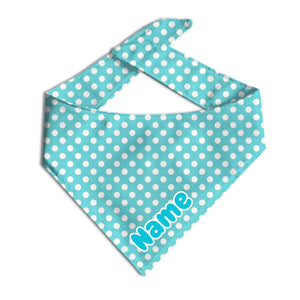 Aqua Dots Bandana - Clive and Bacon