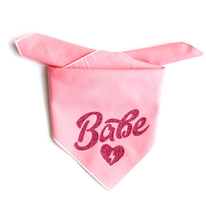 Babe Dog Bandana Square - Clive and Bacon