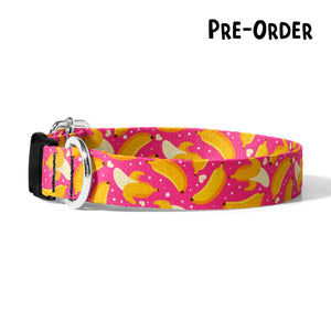 Banana Dog Collar - Clive and Bacon