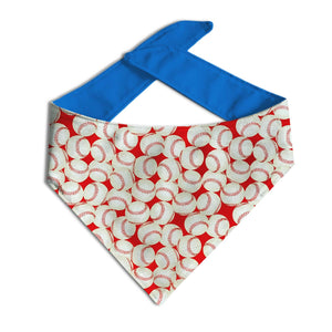 Baseball Dog Bandana - Clive and Bacon