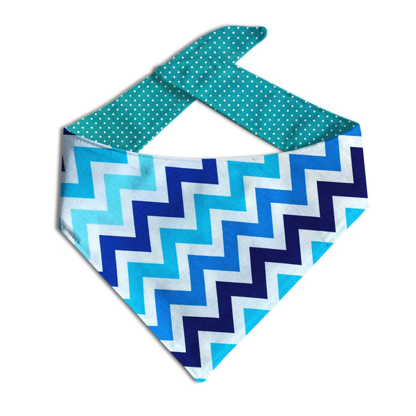 Beach Waves Dog Bandana - Clive and Bacon