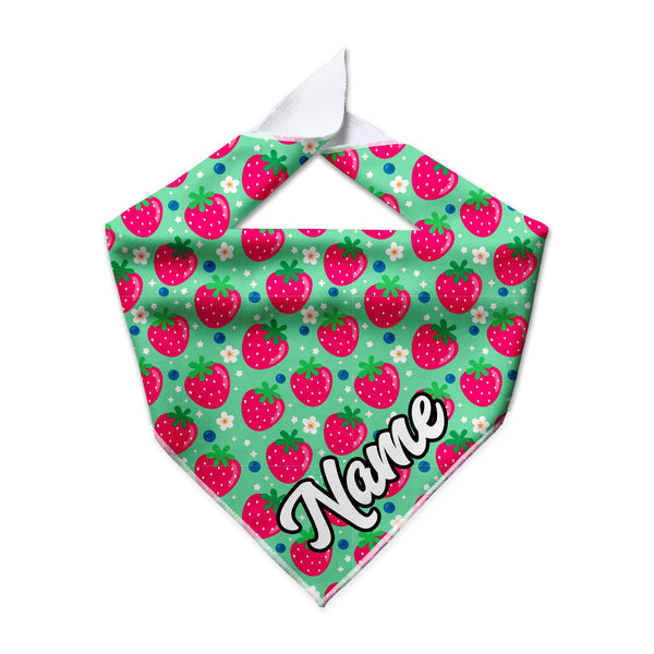 Berry Cute Cooling Dog Bandana - Clive and Bacon