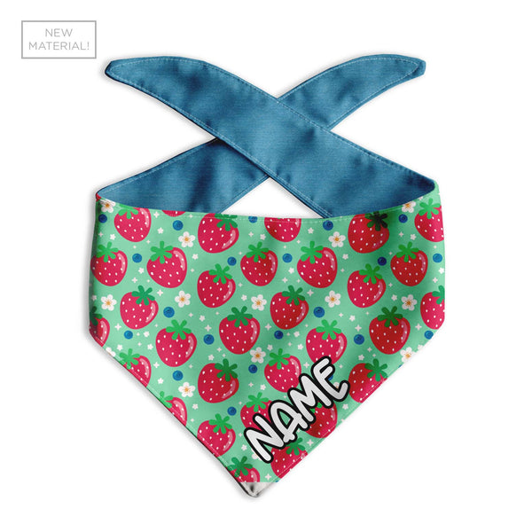 Berry Cute Dog Bandana - Clive and Bacon