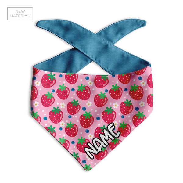 Berry Cute Dog Bandana - Clive and Bacon