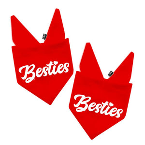 Besties Bandana Set - Clive and Bacon