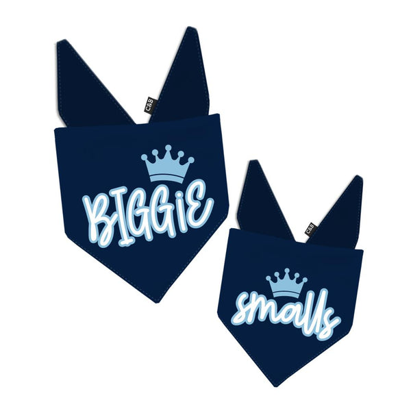 Biggie and Smalls Bandana Set - Clive and Bacon