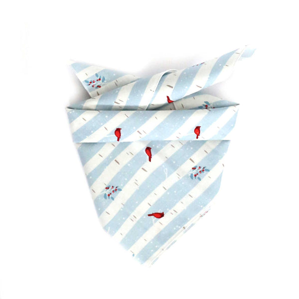 Birch Forest Dog Bandana - Clive and Bacon