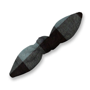 Blue Buffalo Hair Bow - Clive and Bacon