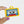 Load image into Gallery viewer, Blue Mix Tape Pet ID Tag - Clive and Bacon
