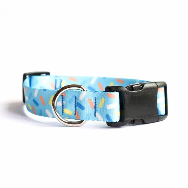 Blueberry Sprinkles Dog Collar - Clive and Bacon