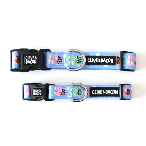 Bobalicious Dog Collar - Clive and Bacon