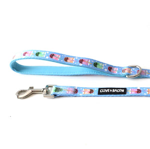 Bobalicious Padded Dog Leash - Clive and Bacon