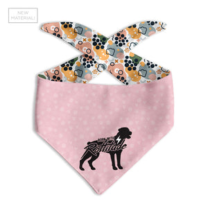 Born with Rottitude Custom Dog Bandana - Clive and Bacon