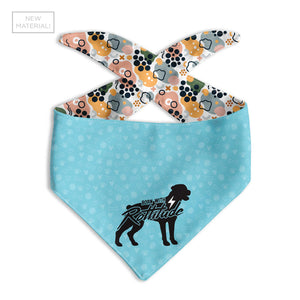 Born with Rottitude Custom Dog Bandana - Clive and Bacon
