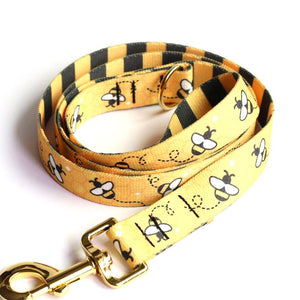 Bumblebee Dog Leash - Clive and Bacon