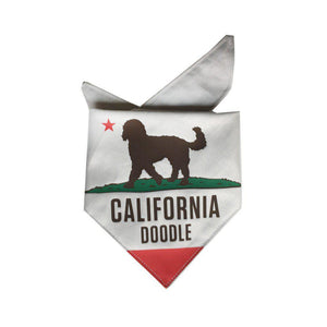 California Doodle Bandana - Clive and Bacon