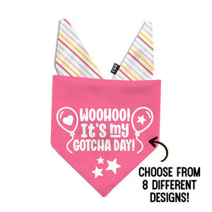 Celebration Dog Bandana Pink - Clive and Bacon