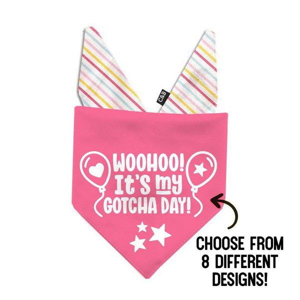 Celebration Dog Bandana Pink - Clive and Bacon