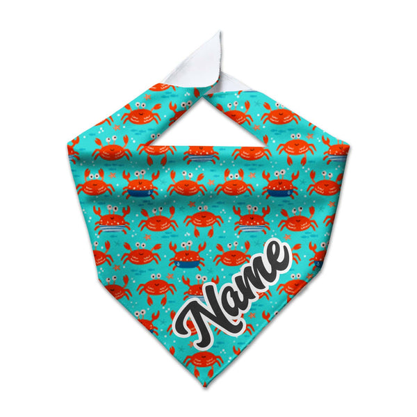 Clawsome Crab Cooling Bandana - Clive and Bacon
