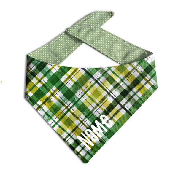 Clover Patch Plaid Bandana - Clive and Bacon