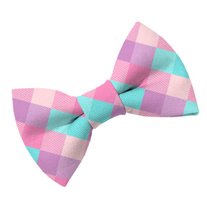 Cupid Buffalo Plaid Dog Bow Tie - Clive and Bacon