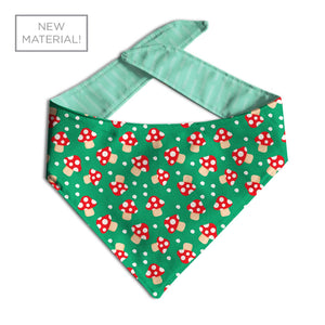 Cute as a Button Dog Bandana - Clive and Bacon