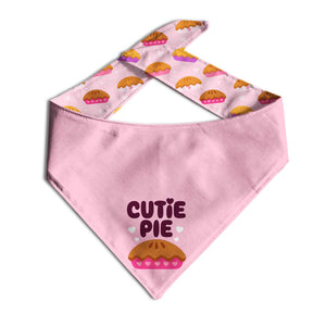 Cutie Pie Dog Bandana - Clive and Bacon