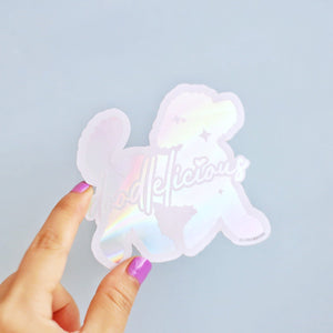 Doodlelicious Hologram Sticker - Clive and Bacon