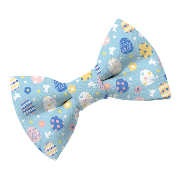 Easter Egg Dog Bow Tie - Clive and Bacon