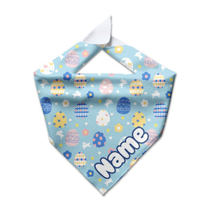 Easter Eggs Cooling Dog Bandana - Clive and Bacon