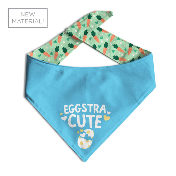 Eggstra Cute Dog Bandana | 2 Colors - Clive and Bacon