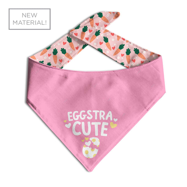 Eggstra Cute Dog Bandana | 2 Colors - Clive and Bacon