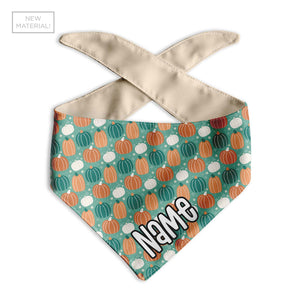 Floral Wreath Personalized Dog Bandana - Clive and Bacon