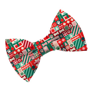 Geometric Holiday Bow Tie - Clive and Bacon