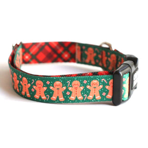 Gingerbread Dog Collar - Clive and Bacon