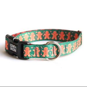 Gingerbread Dog Collar - Clive and Bacon