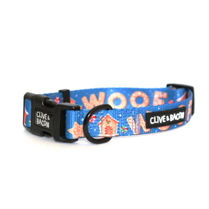 Gingerwoof Dog Collar - Clive and Bacon