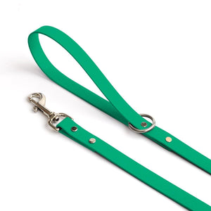 Grassy Green Waterproof Dog Leash - Clive and Bacon