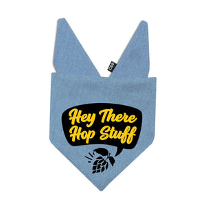 Hey There Hop Stuff Dog Bandana - Clive and Bacon
