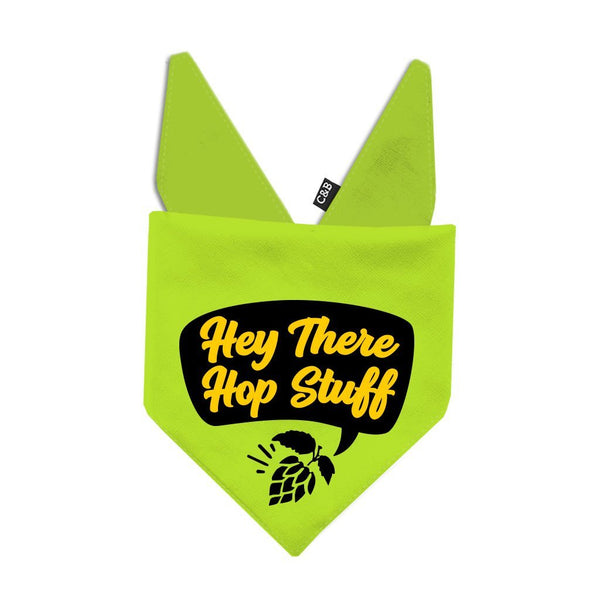 Hey There Hop Stuff Dog Bandana - Clive and Bacon