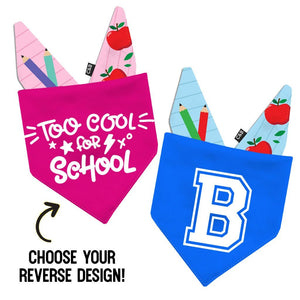 Honor Roll Personalized Dog Bandana - Clive and Bacon