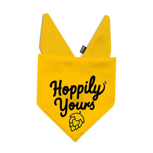 Hoppily Yours Dog Bandana - Clive and Bacon