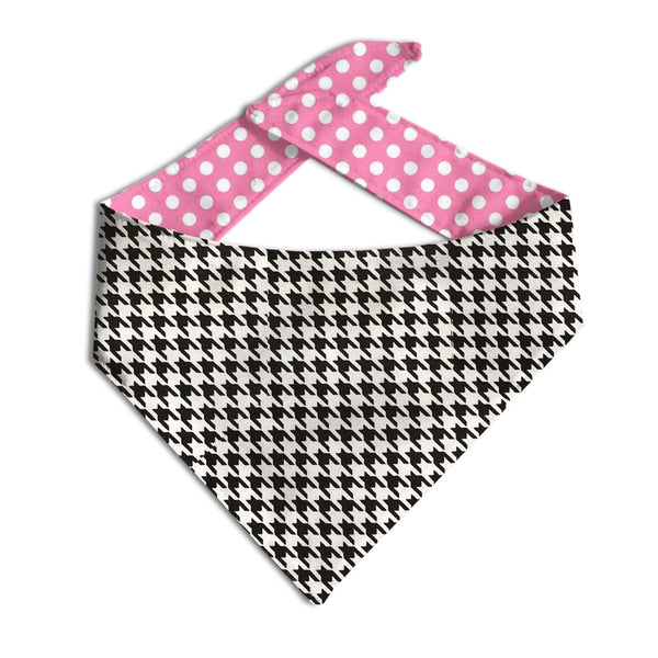 Houndstooth Dog Bandana | 2 Colors! - Clive and Bacon